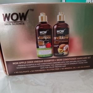 WOW Apple Cider Vinegar Shampoo and Coconut Oil Co